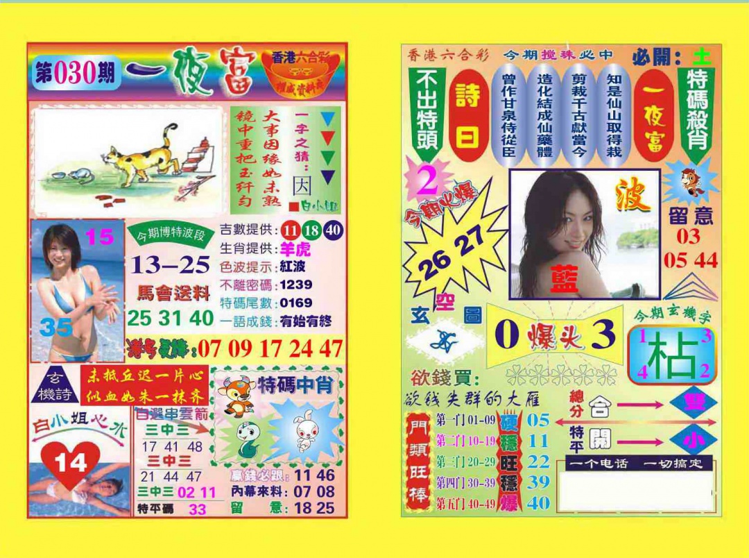 030期一夜富[图]